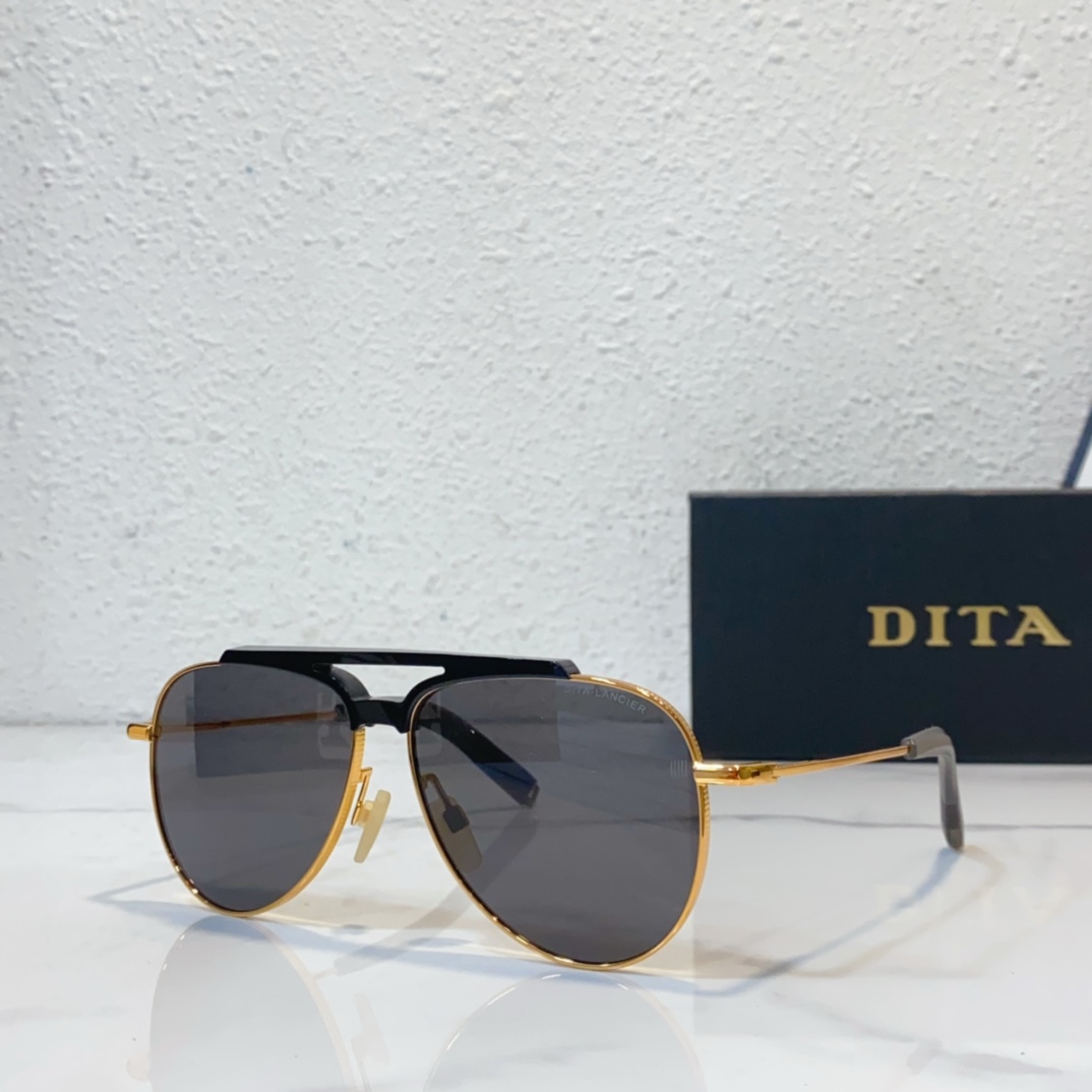 Dior reps sunglasses for fishing dls401 - black gold