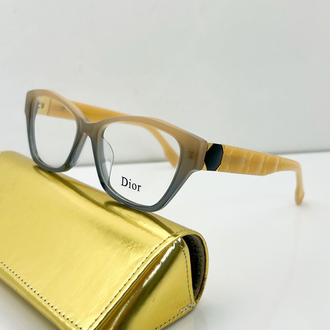 Stylish Dior fake glasses with clear lenses 0239 - c4 color