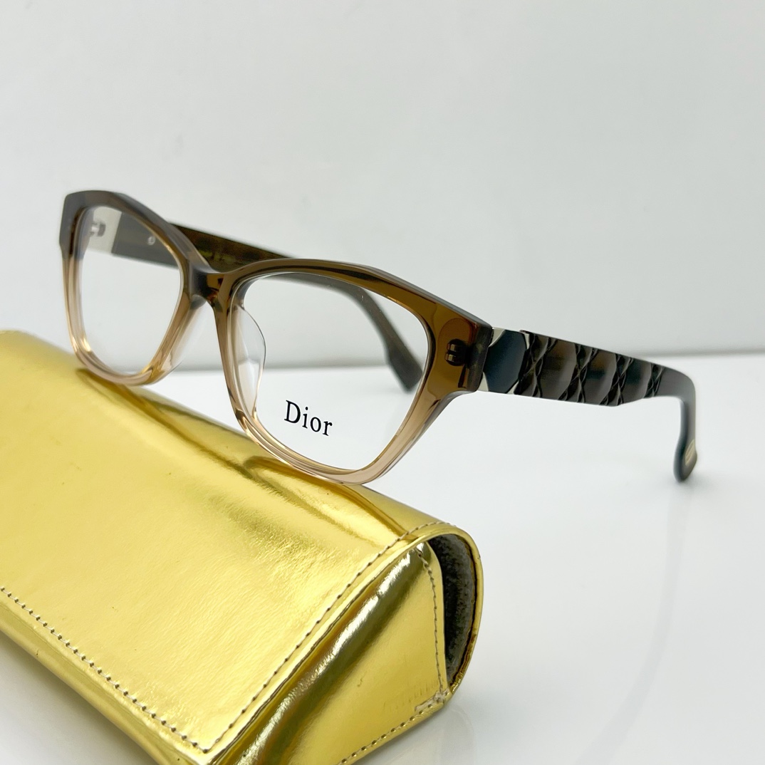 Stylish Dior fake glasses with clear lenses 0239 - c5 color