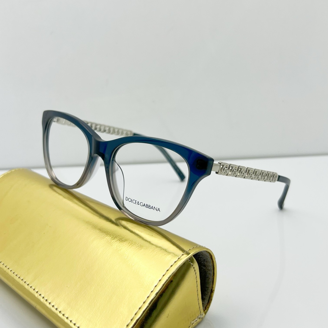 Comfortable D&G fake glasses for office work 3377 - c7 color