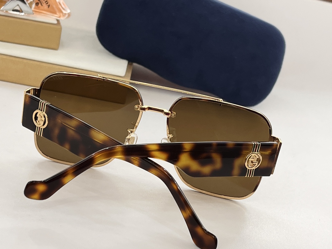 Replica Gucci sunglasses with grey lenses gg1596 - back