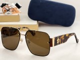 Replica Gucci sunglasses with grey lenses gg1596
