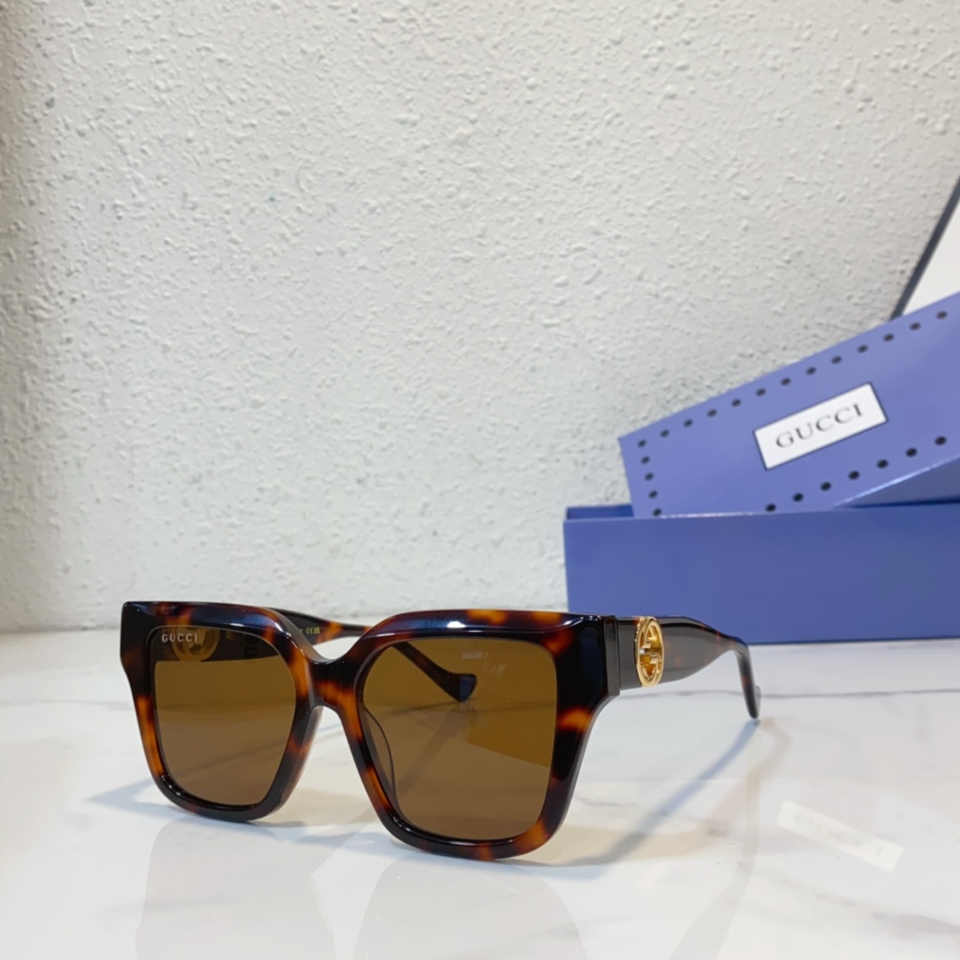 Gucci replica sunglasses for skiing gg1023s - amber