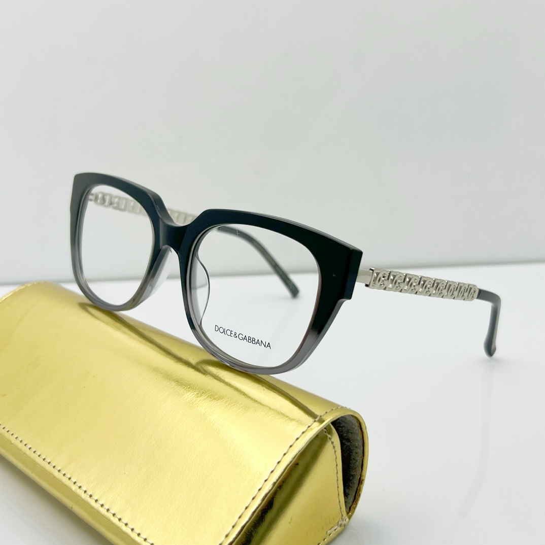 D&G Replica eyeglasses for non-prescription use 3378 - gray