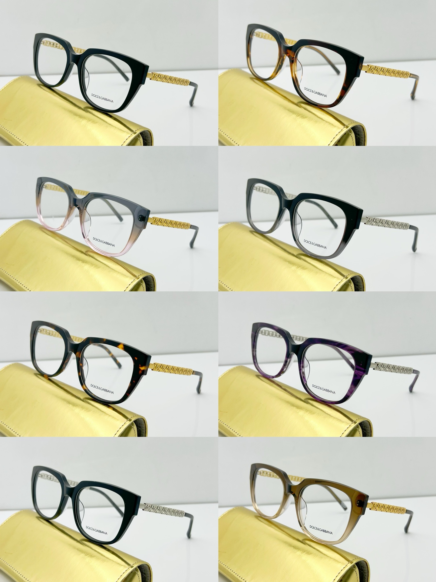 D&G Replica eyeglasses for non-prescription use 3378 - side