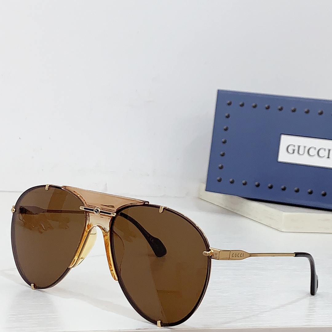 Gucci Rep sunglasses for hiking gg0740s - coffee