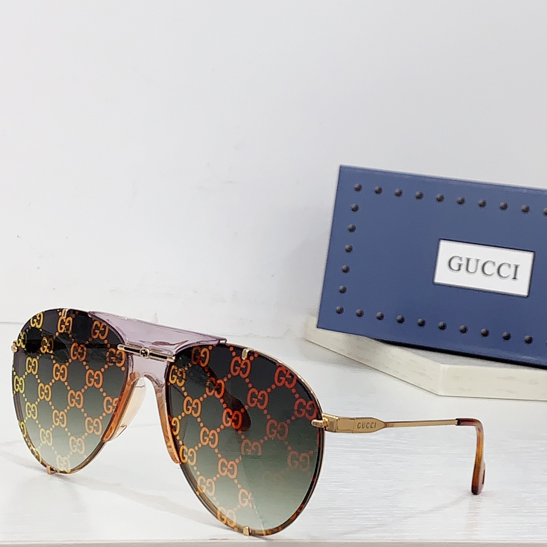 Gucci Rep sunglasses for hiking gg0740s - nose