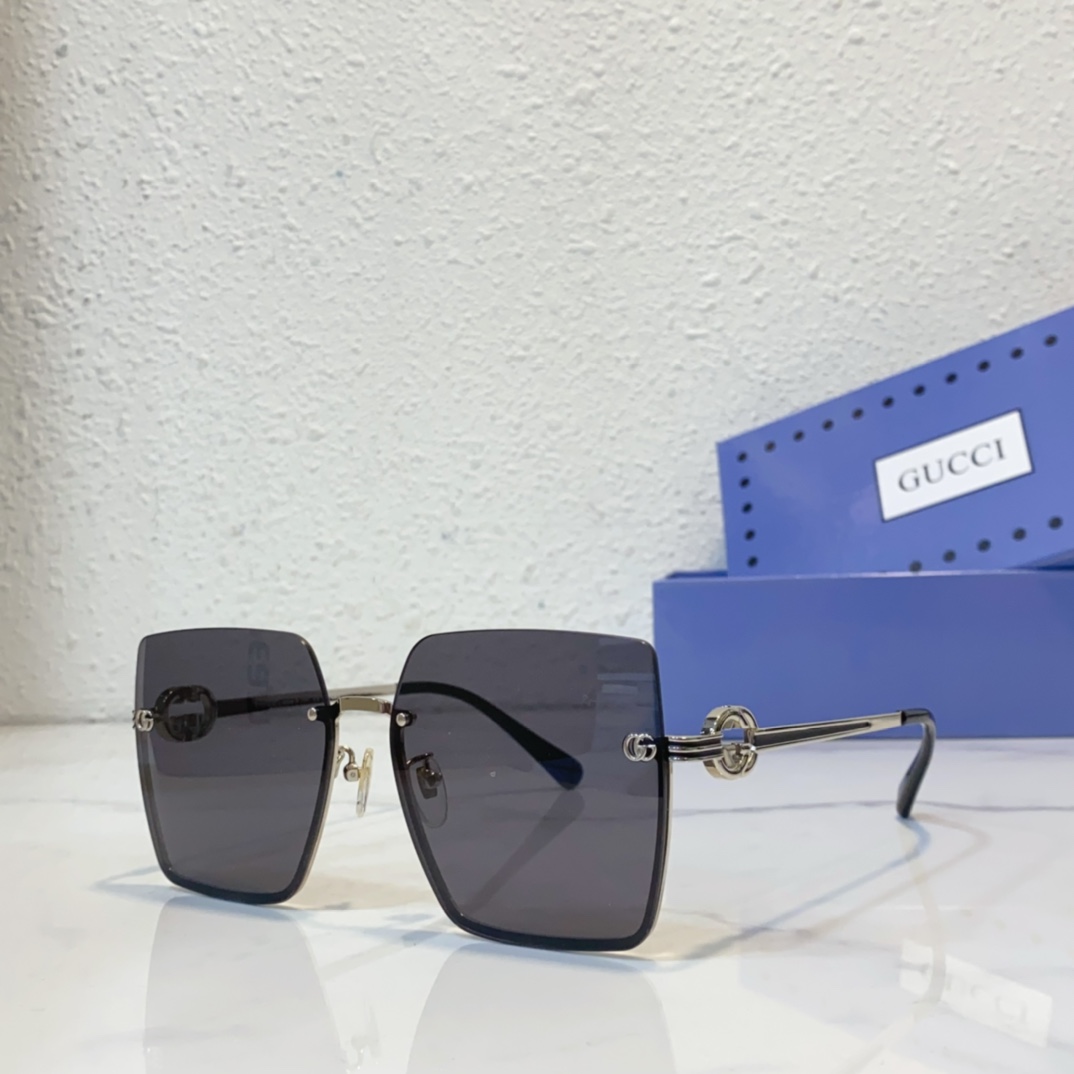 Replica Gucci sunglasses with impact-resistant lenses gg1295s - 3 - gun
