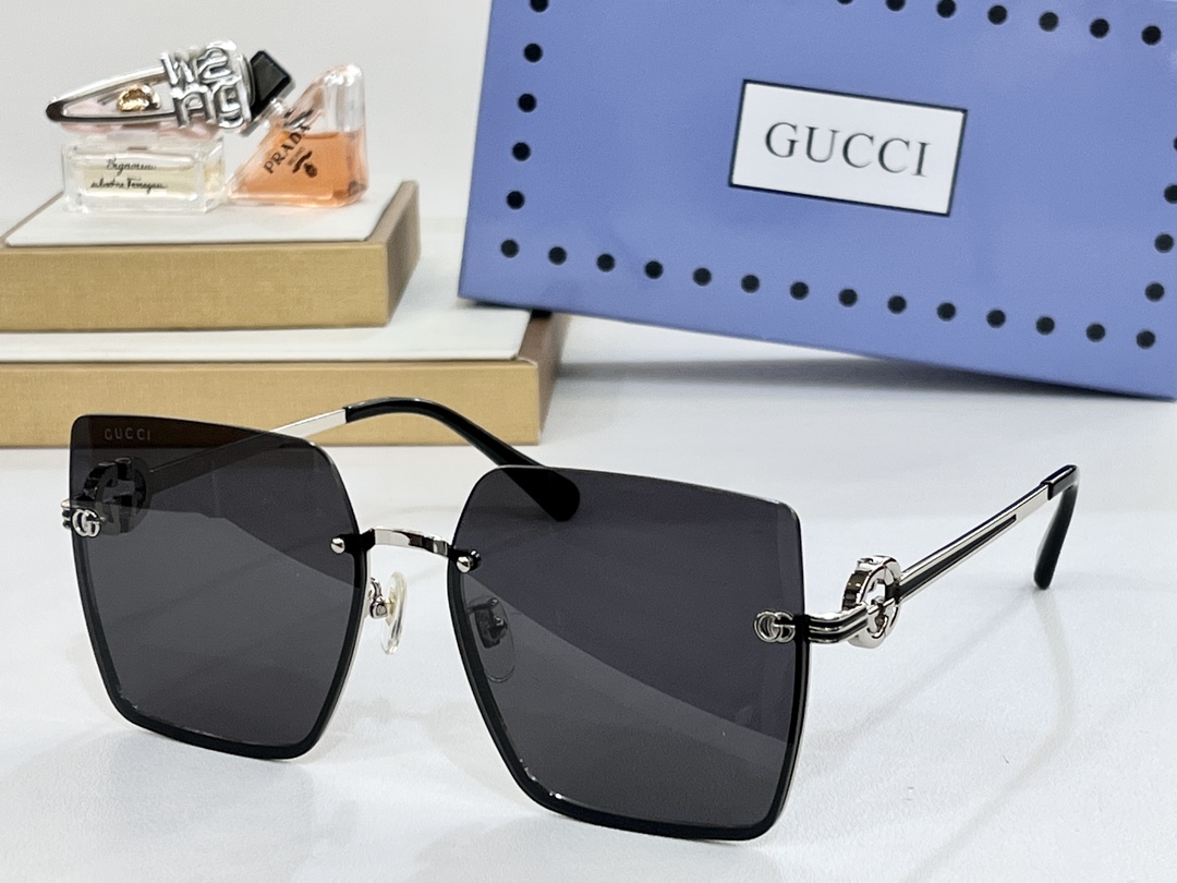 Gucci replica sunglasses for yard work gg1295s - 2 - gun