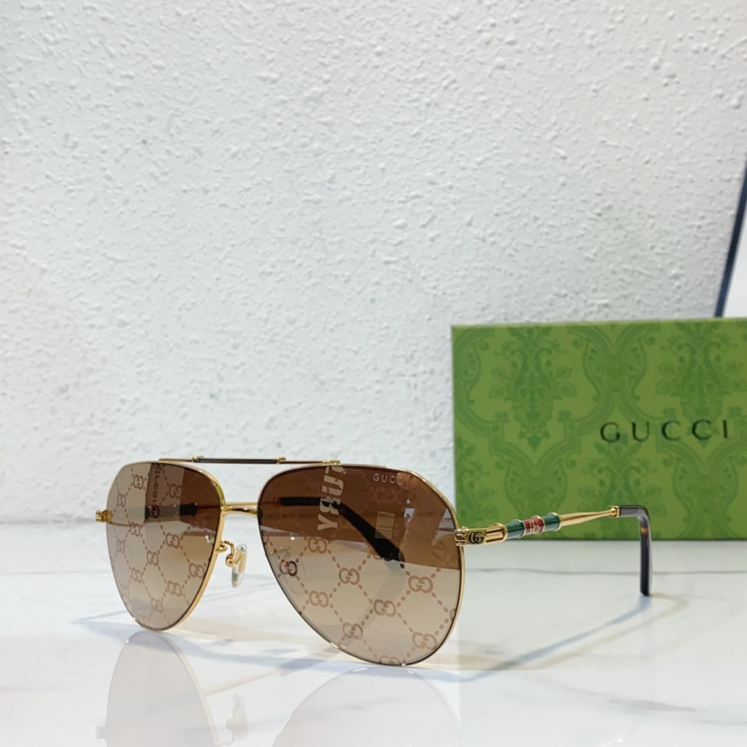 Gucci replica sunglasses for beach sports gg1250 - mirror coffee