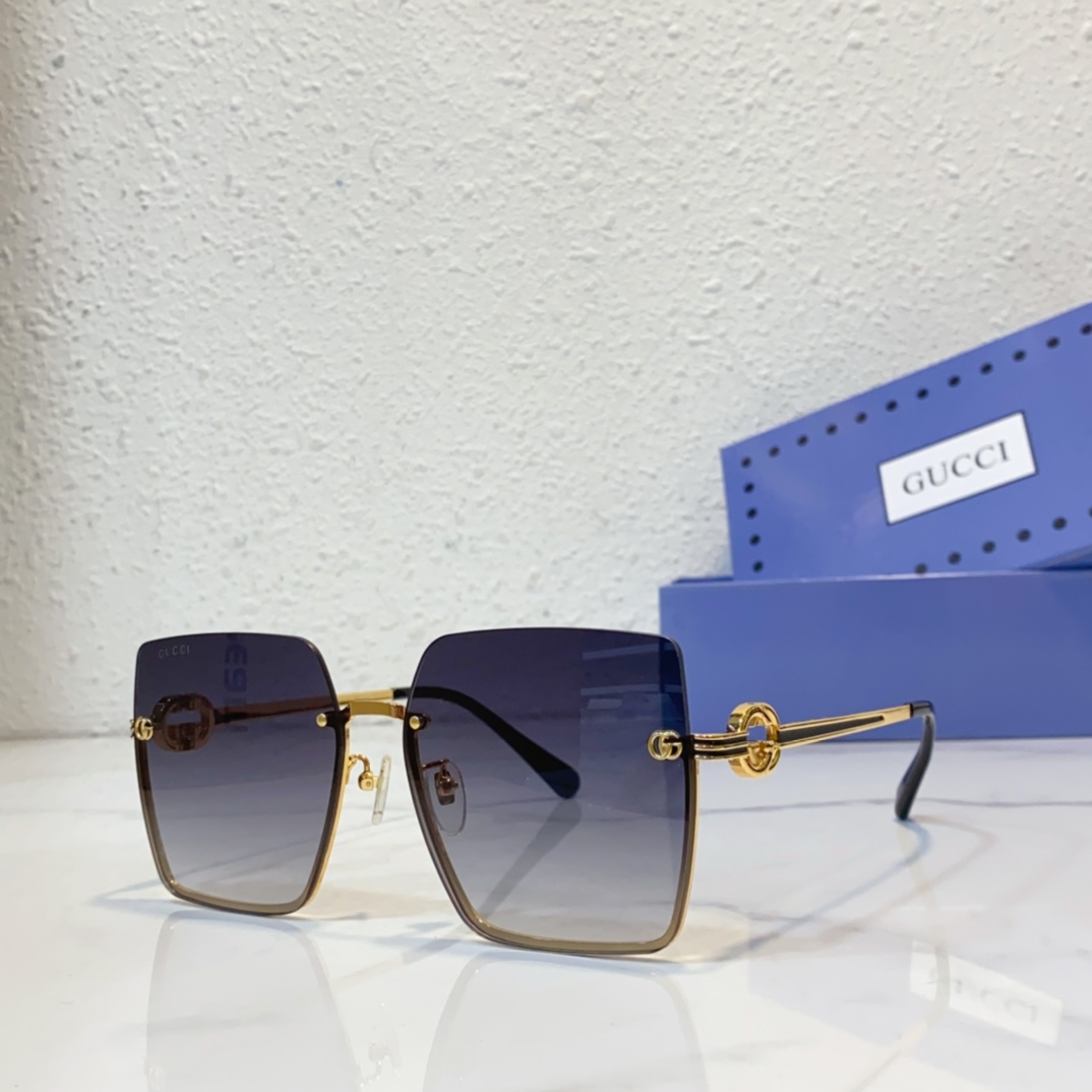 Replica Gucci sunglasses with impact-resistant lenses gg1295s - 3 - black