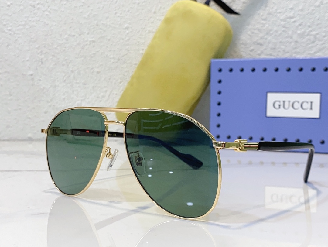 Fake Gucci sunglasses gg1220s - green