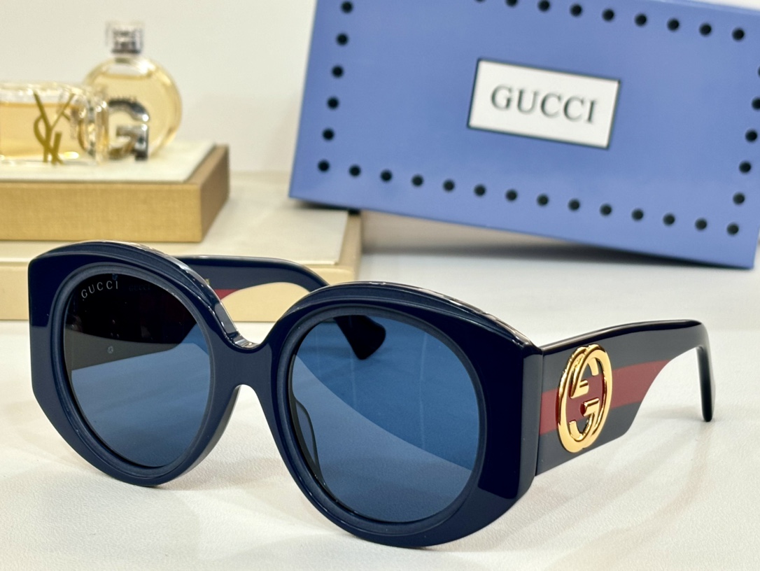 Fake gucci sunglasses for everyday wear gg1308s - blue