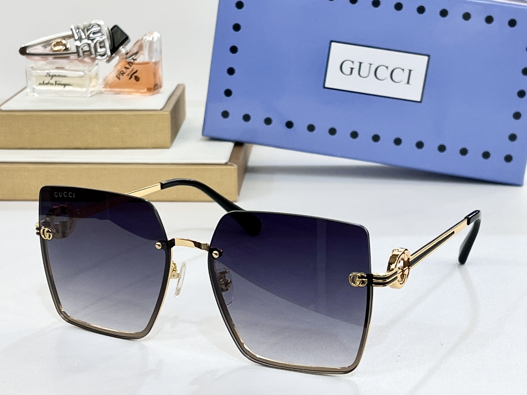 Gucci replica sunglasses for yard work gg1295s - 2 - black