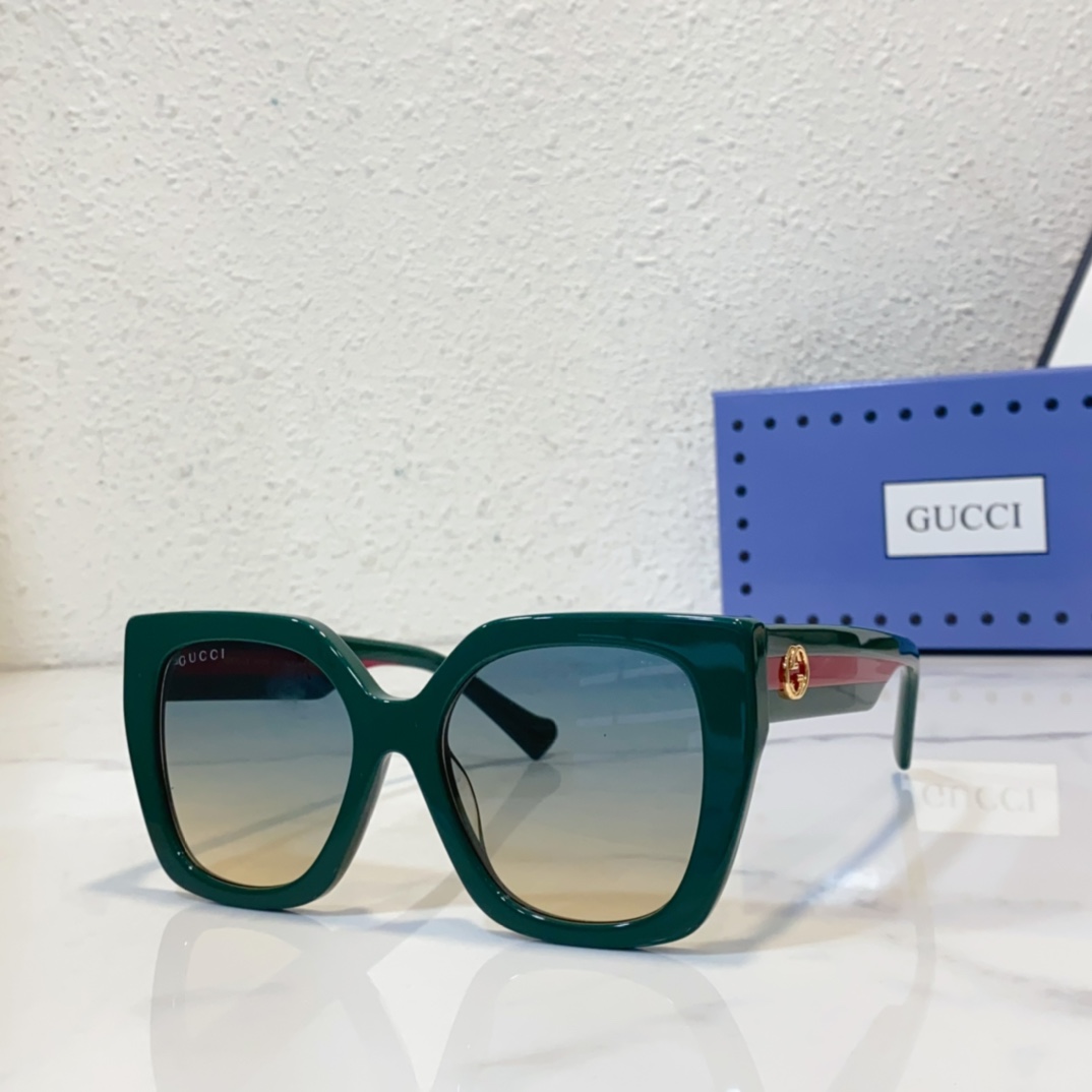 Reps sunglasses gucci for city life gg1300 - green