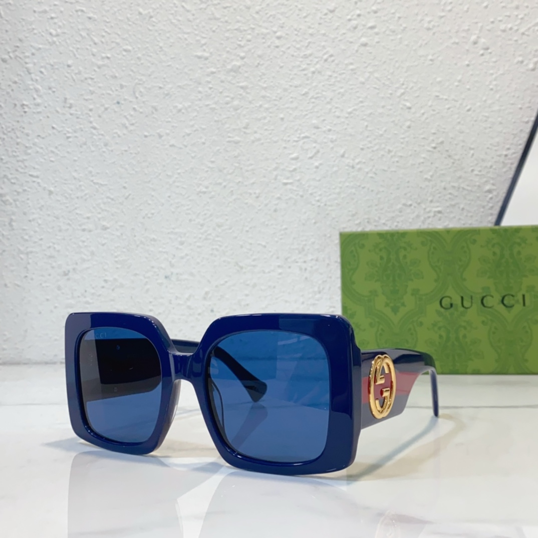 Replica gucci sunglasses with anti-reflective coating gg1330s - blue