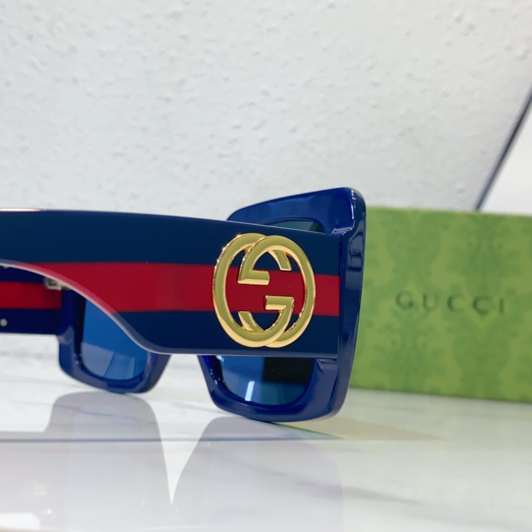 Replica gucci sunglasses with anti-reflective coating gg1330s - side
