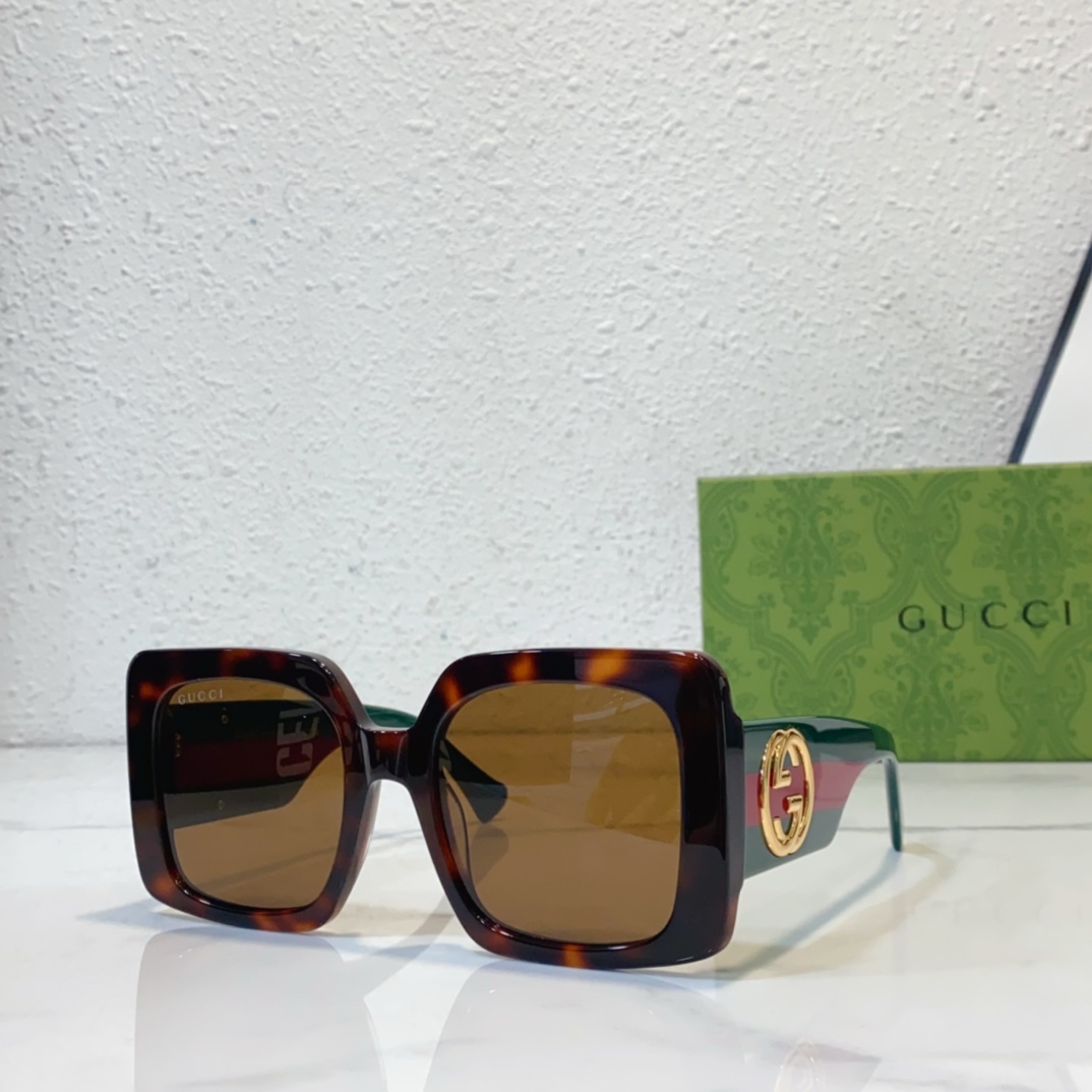Replica gucci sunglasses with anti-reflective coating gg1330s - amber