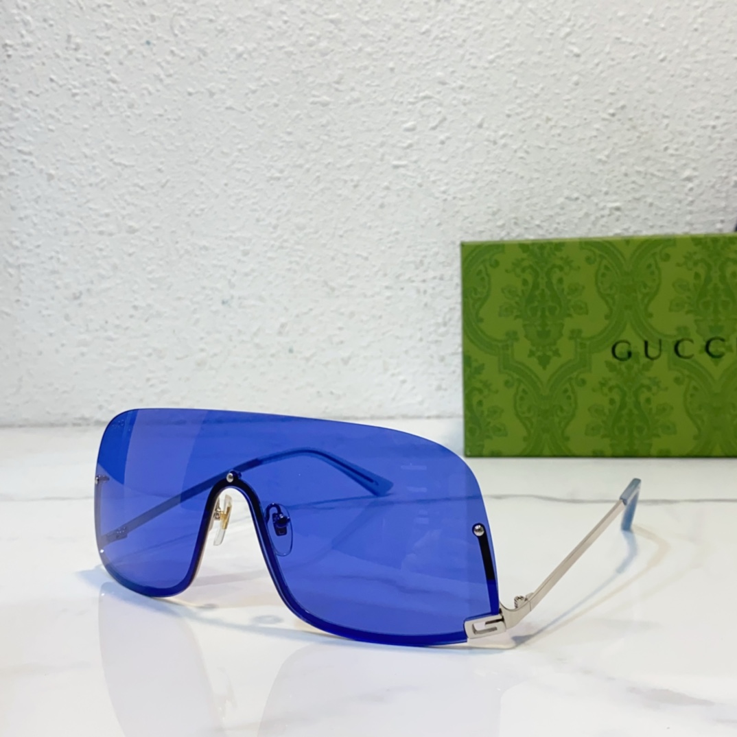 rep sunglasses gucci with side shields gg1560s - blue