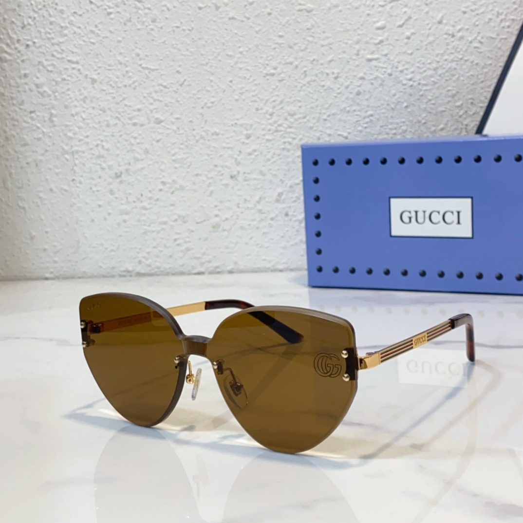 Gucci Fake Sunglasses gg1624 - brown