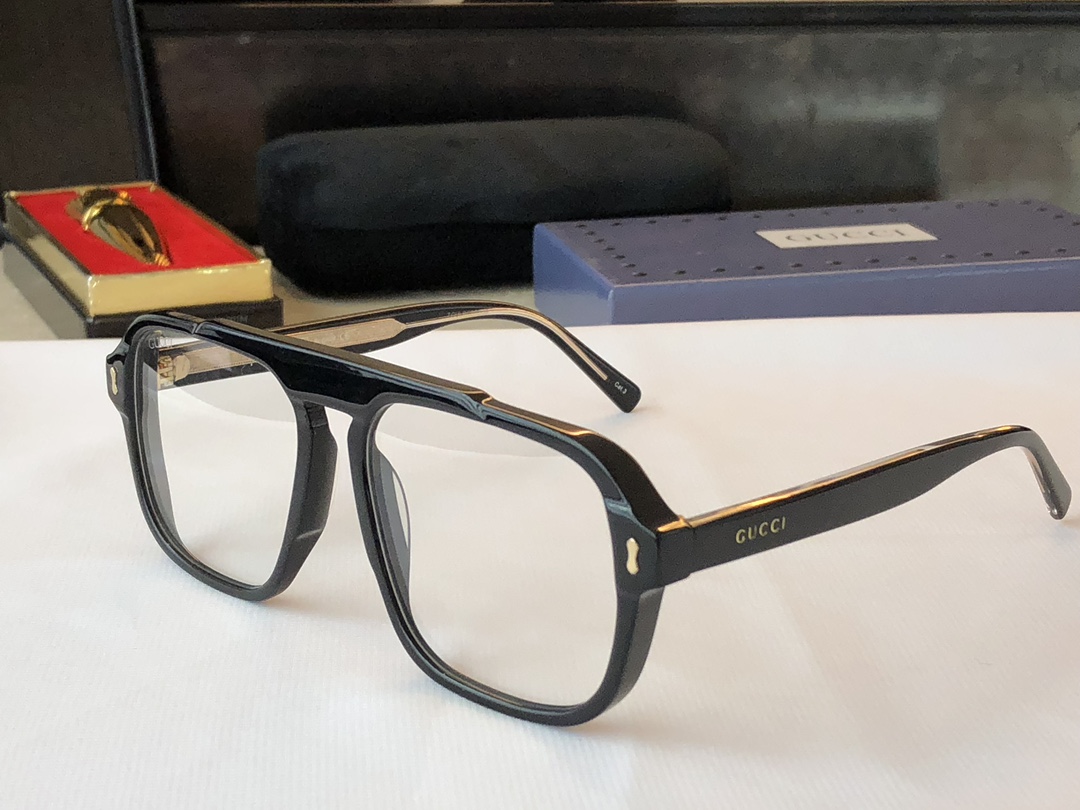 fake sunglass gucci gg01266s - black eyeglass