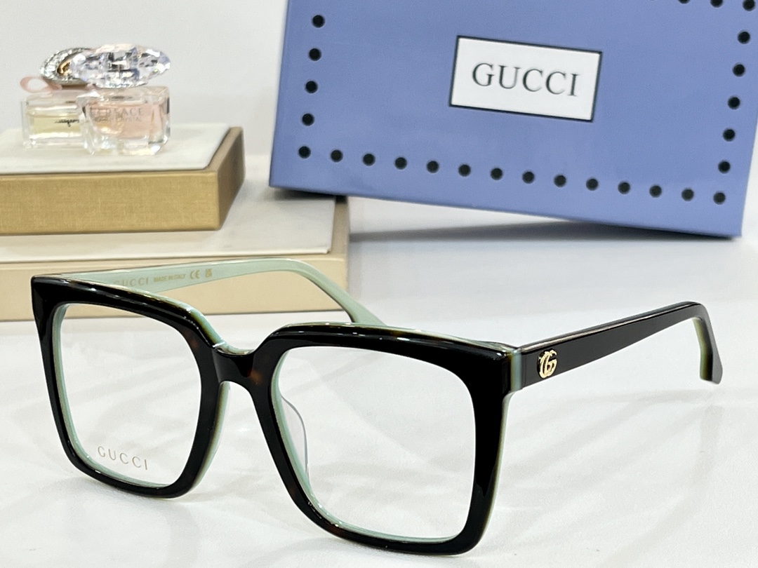 gucci replica optical frames 0010120 - c8 color