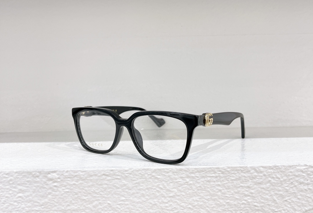 Gucci replica frames with clear lenses gg1537ok - black