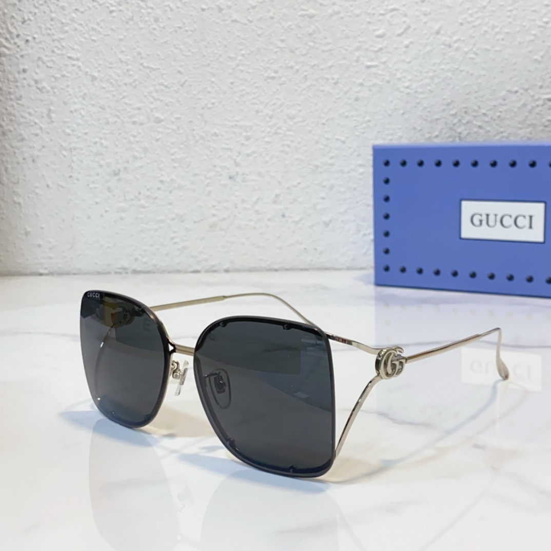 Replica sunglasses gucci gg1713sa - black silver