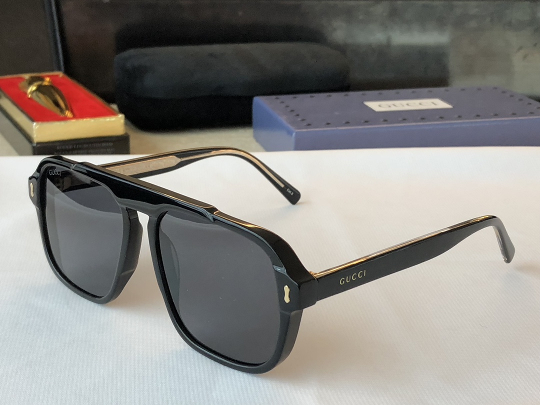 fake sunglass gucci gg01266s - black