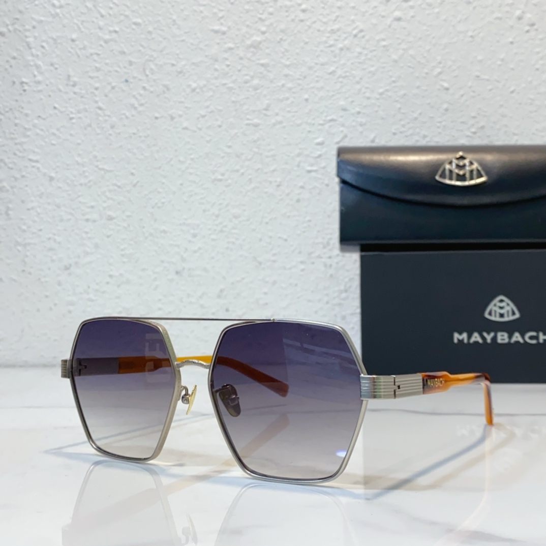 Replica Maybach Sunglasses lwild - gray silver