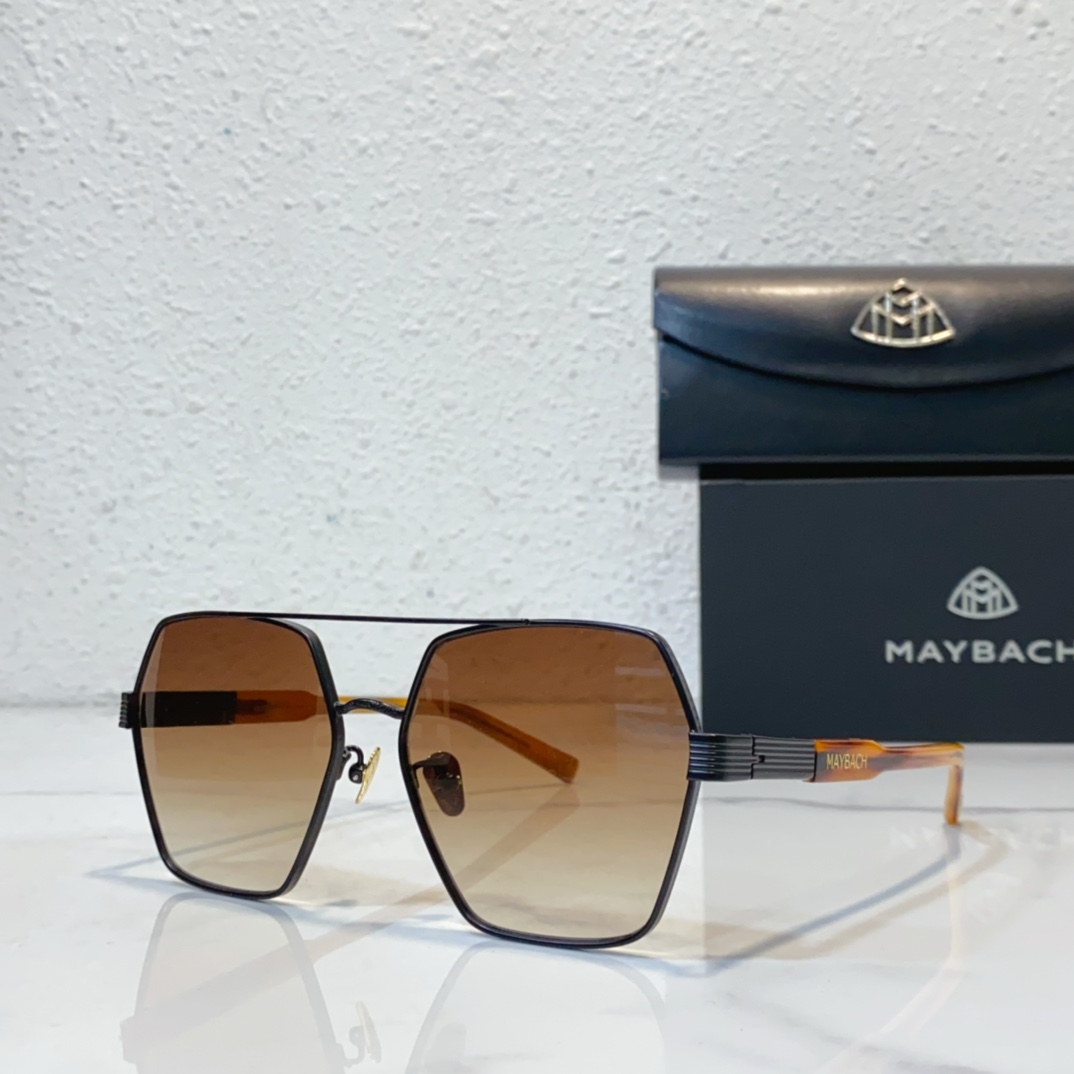 Replica Maybach Sunglasses lwild - coffee