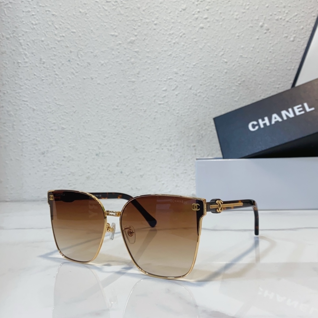 Replica Chanel glasses ch5914s - coffee
