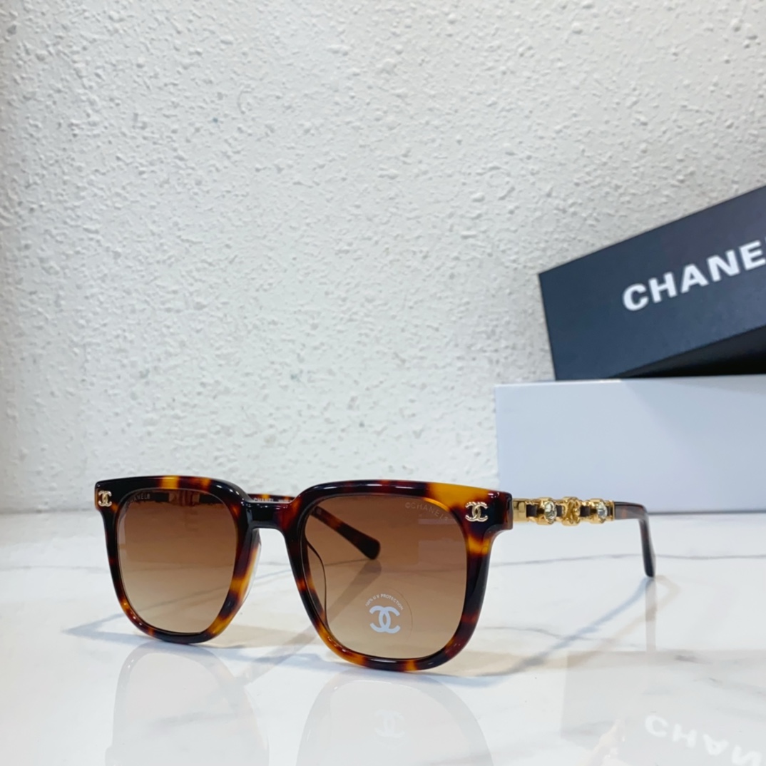 Chanel Replica sunglasses 6808 - amber