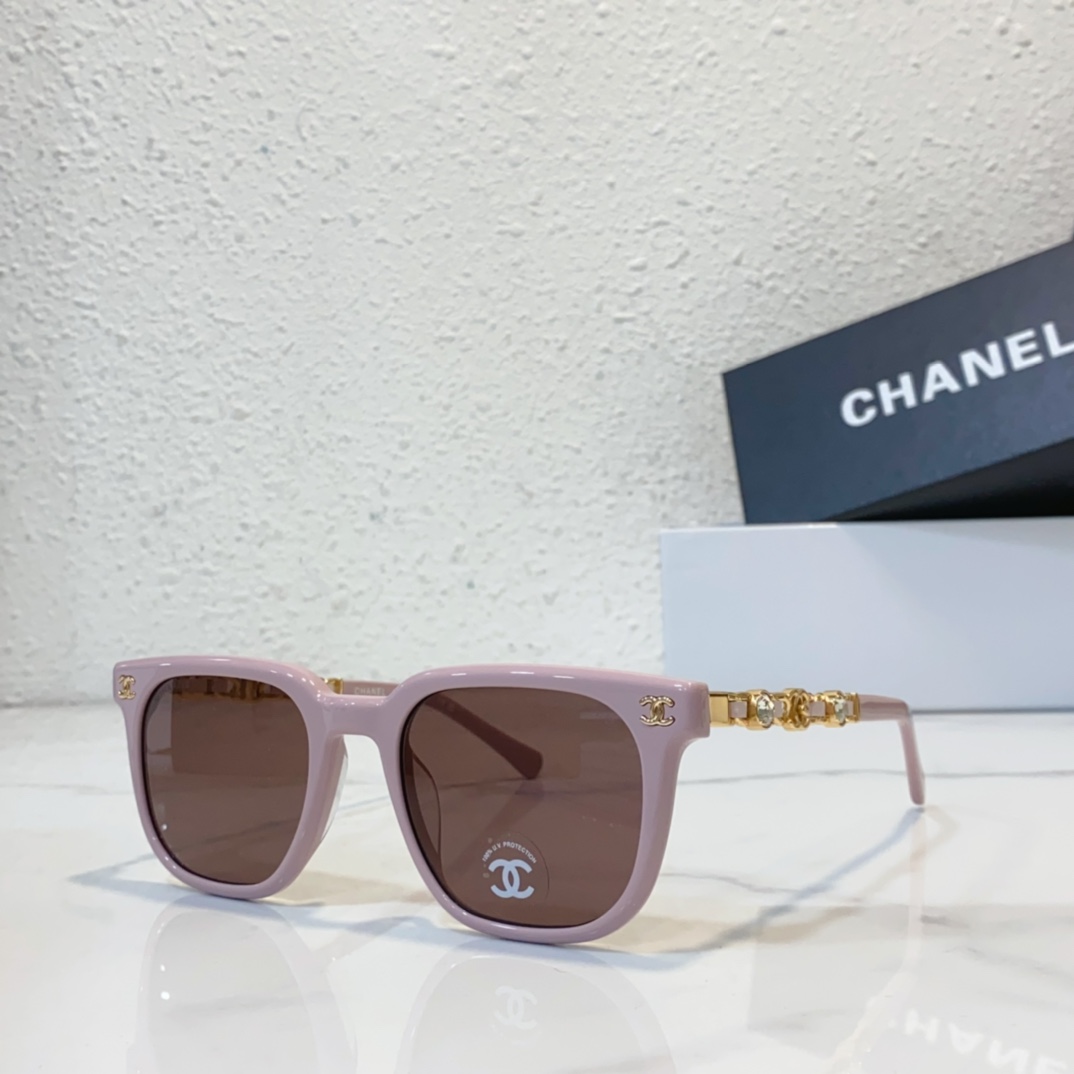 Chanel Replica sunglasses 6808 - pink