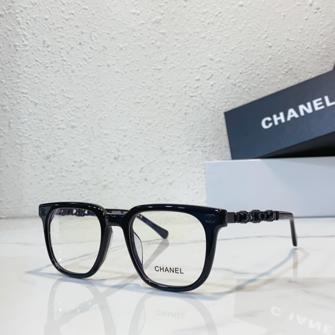 Chanel Replica sunglasses 6808 - black optical
