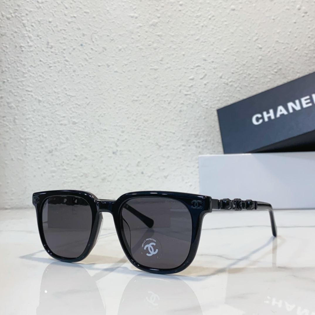 Chanel Replica sunglasses 6808 - black Chanel Replica sunglasses 6808 - black