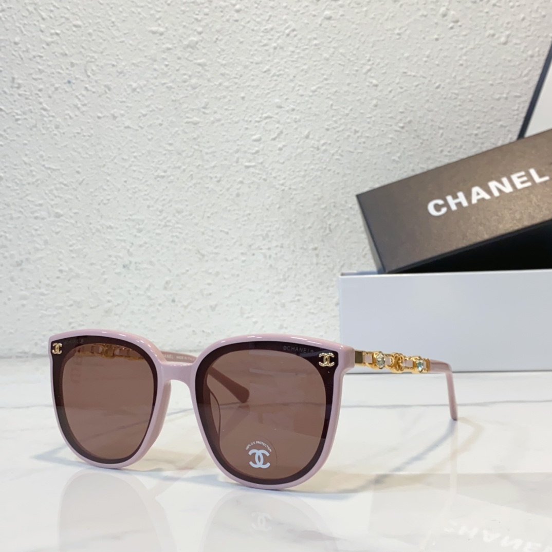 Faux Chanel sunglasses 6810 - pink