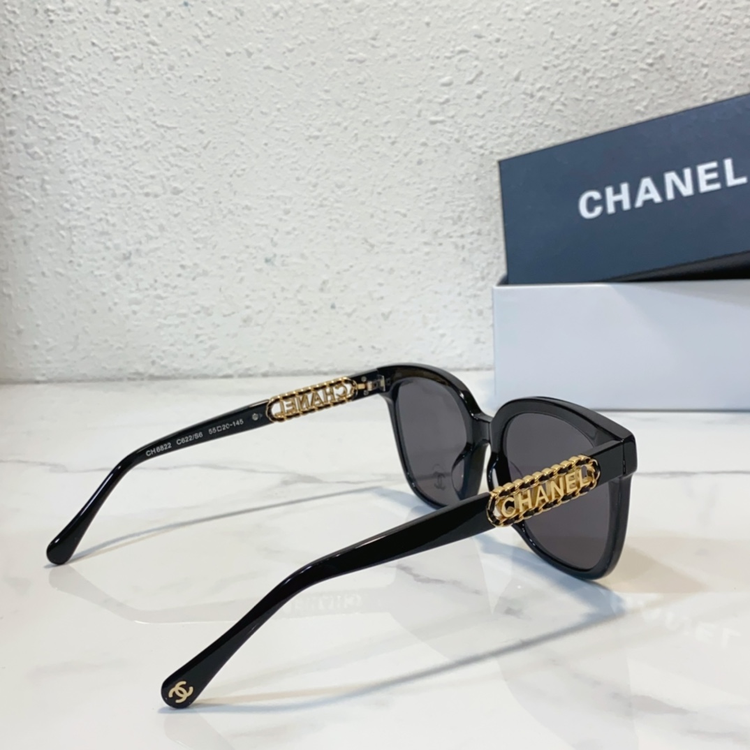 Chanel sunglasses Dupe 6822 - side