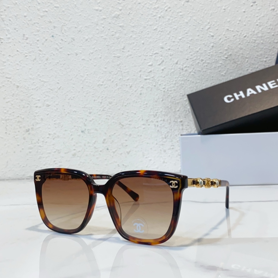 Fake Chanel Shades diamond ch6809 - amber