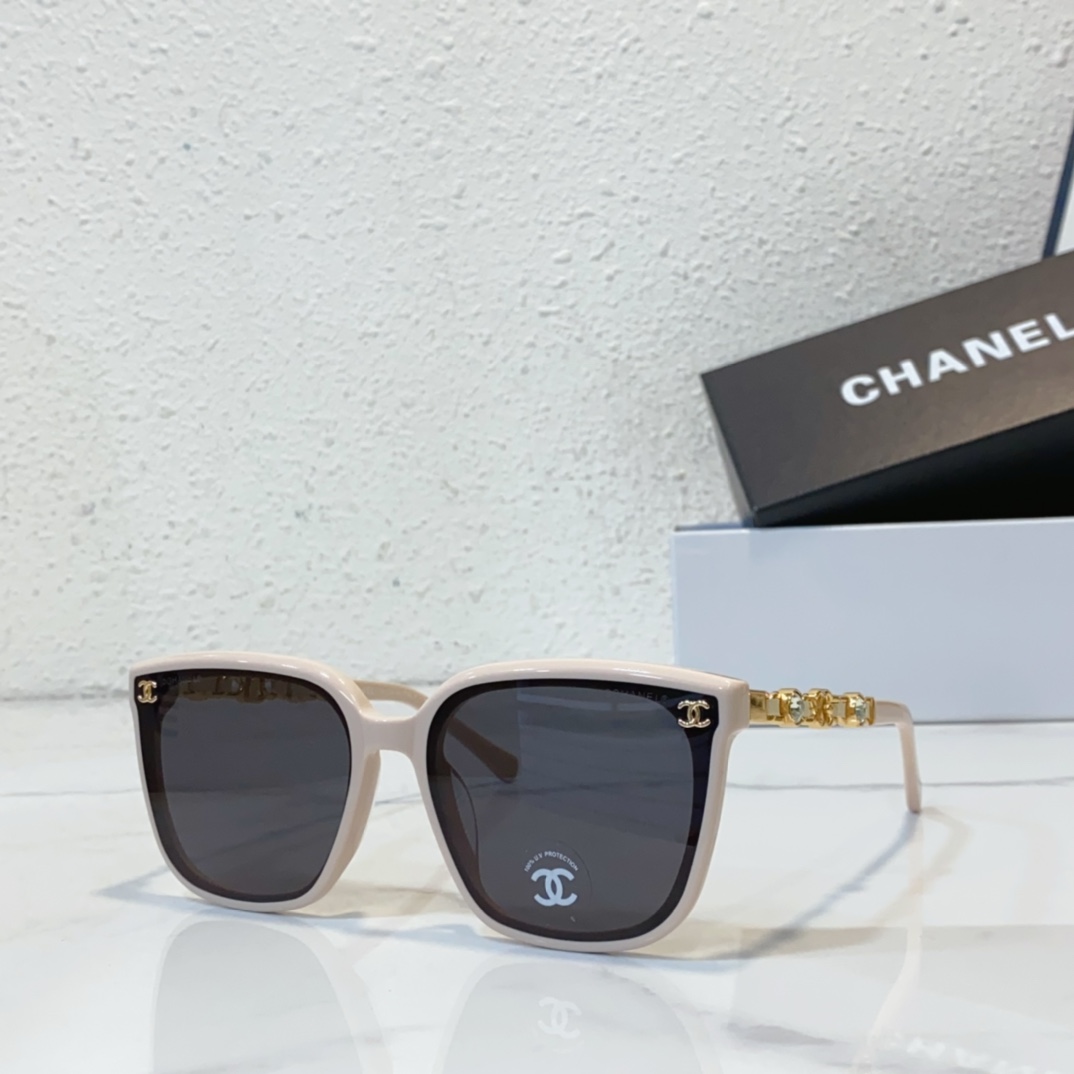 Fake Chanel Shades diamond ch6809 - beige