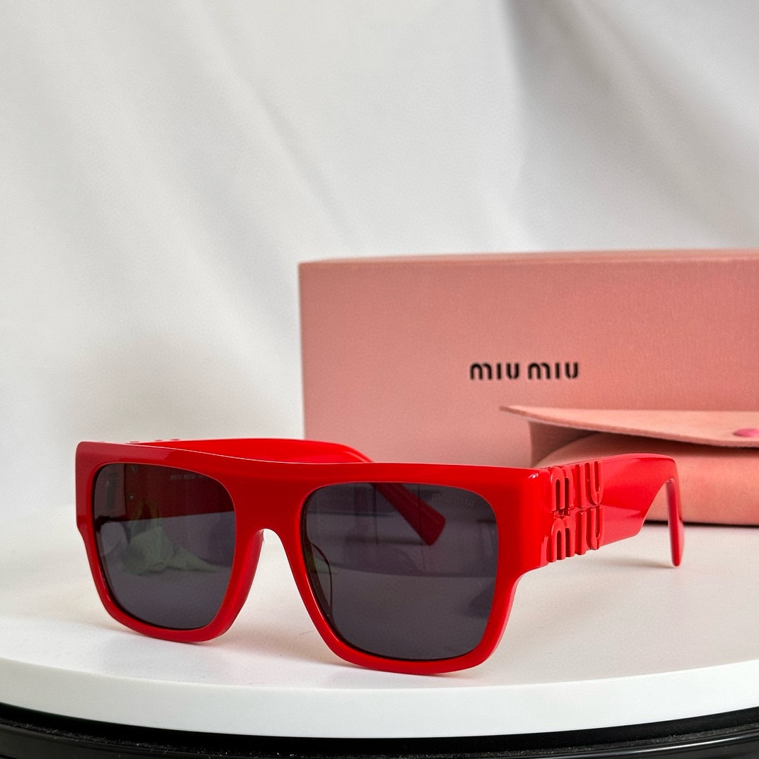 Miu Miu shades replica lsmu10w - red