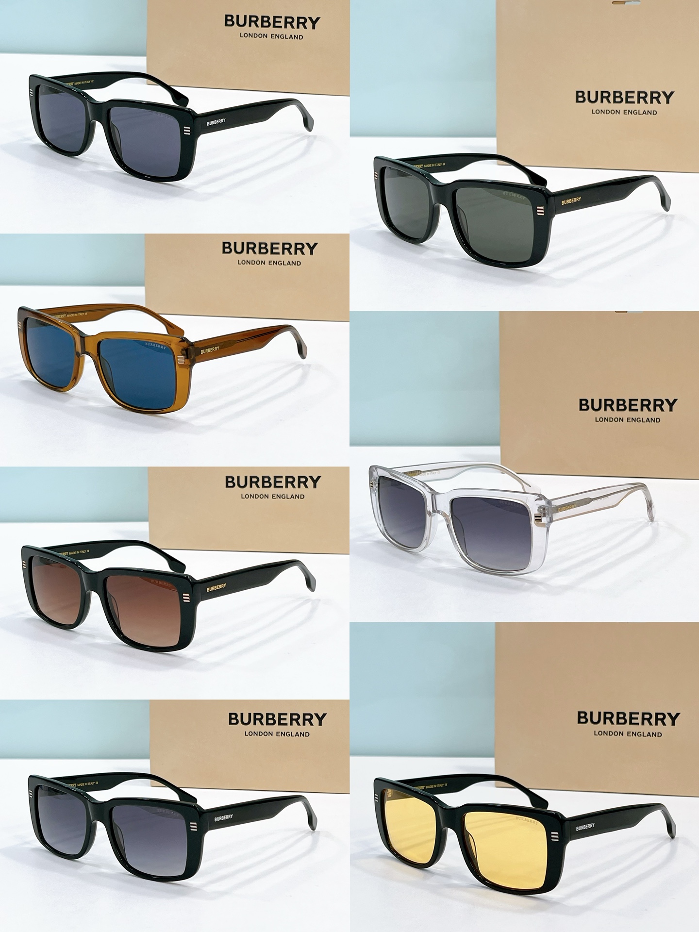 Burberry Shades Faux BE4376U - front