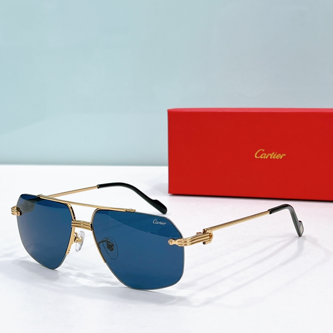 Cartier Replica Sunglasses High Quality CT0426S - blue Cartier Replica Sunglasses High Quality CT0426S - blue