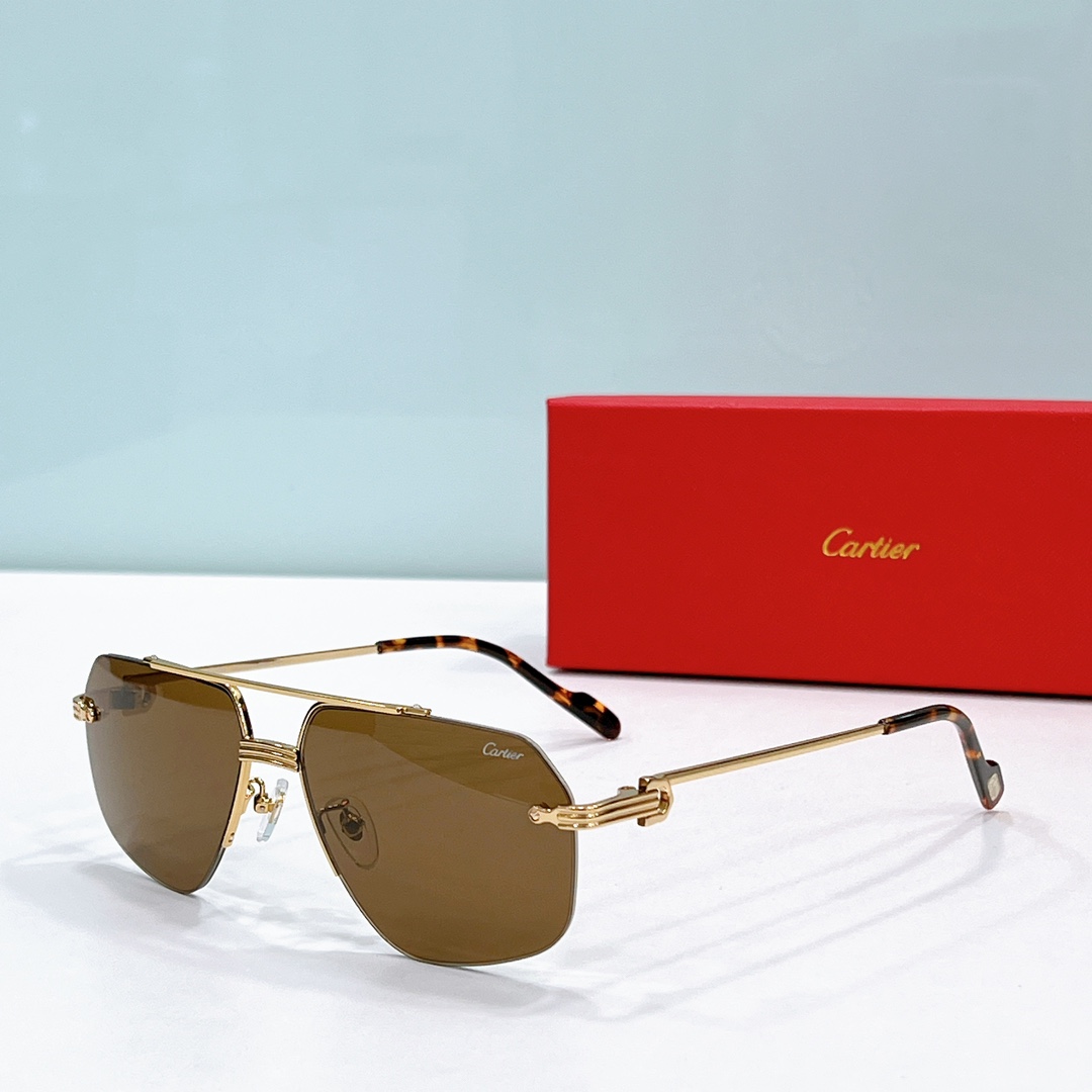 Cartier Replica Sunglasses High Quality CT0426S - coffee Cartier Replica Sunglasses High Quality CT0426S - coffee