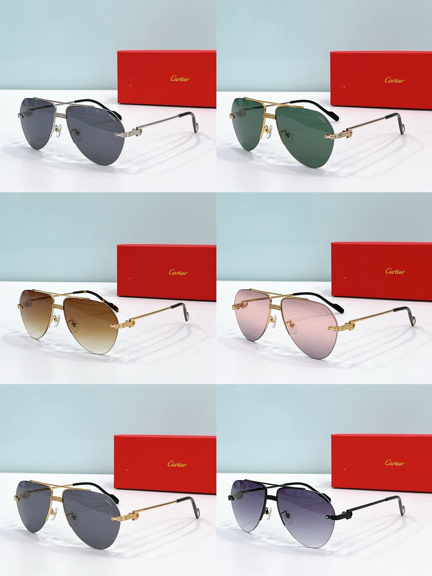 Cartier Sunglasses Faux CT0427S - back