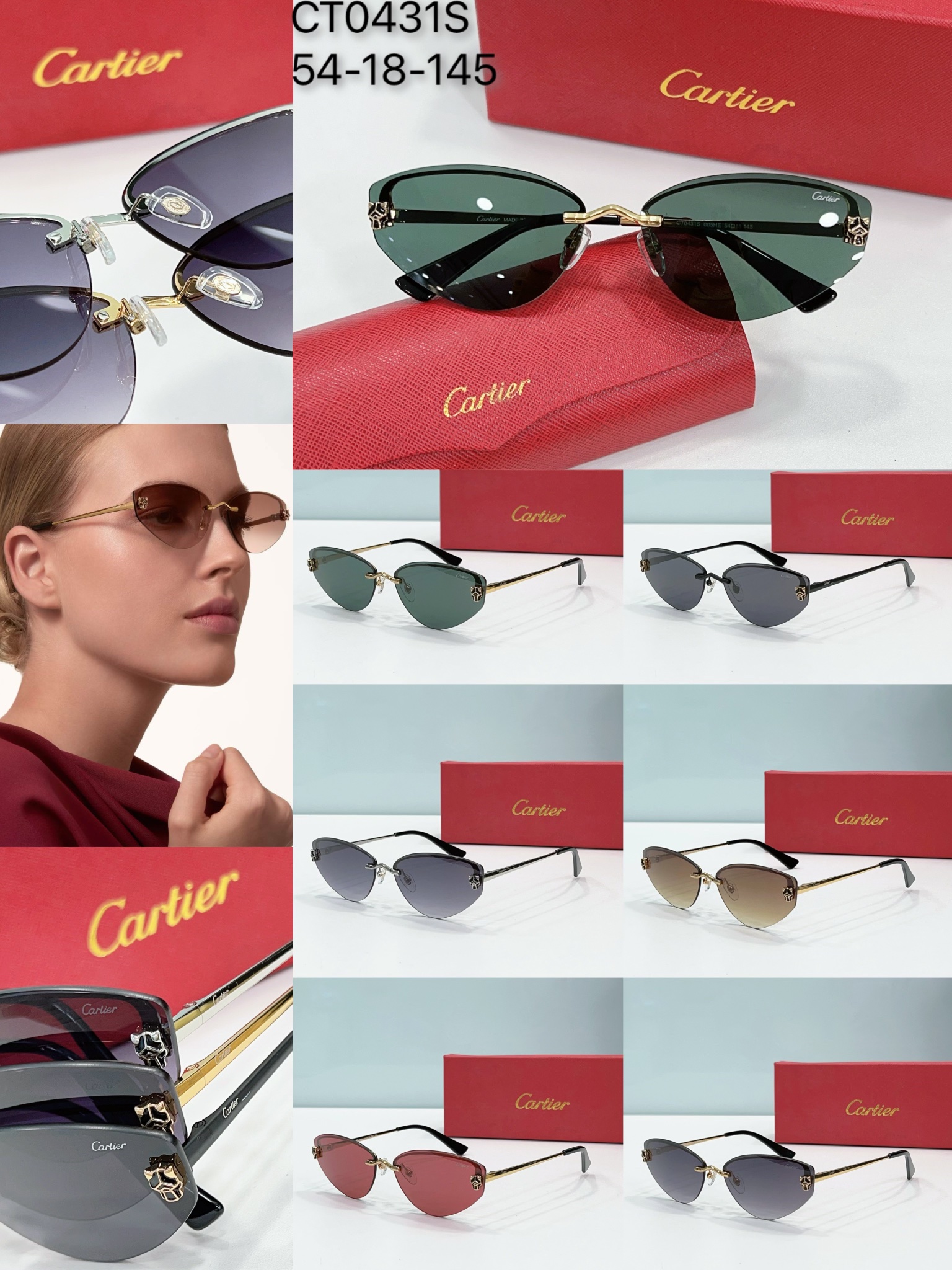 Cartier Sunglasses Dupe CT0431S - collection Cartier Sunglasses Dupe CT0431S - collection