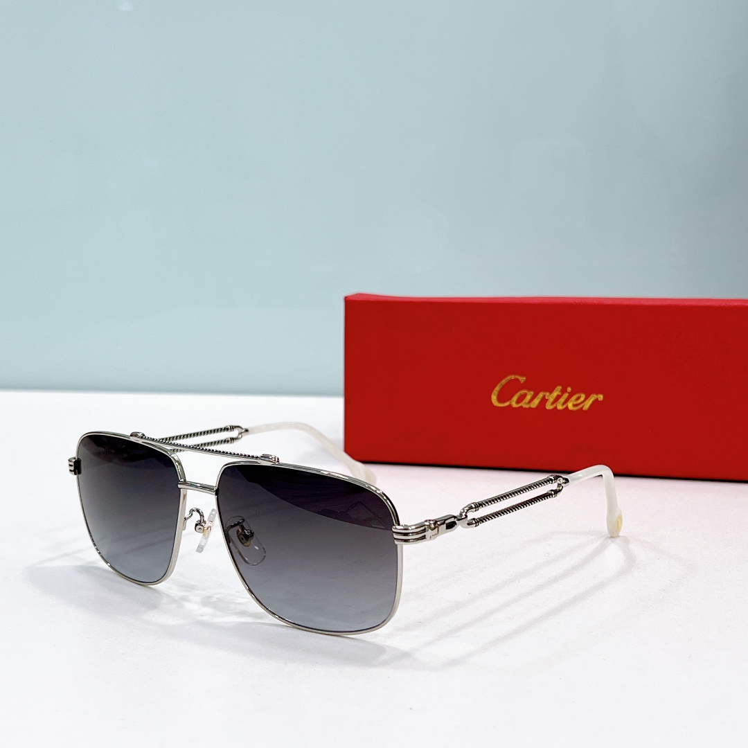 Cartier Sunglasses Fake ct0512 - black white Cartier Sunglasses Fake ct0512 - black white