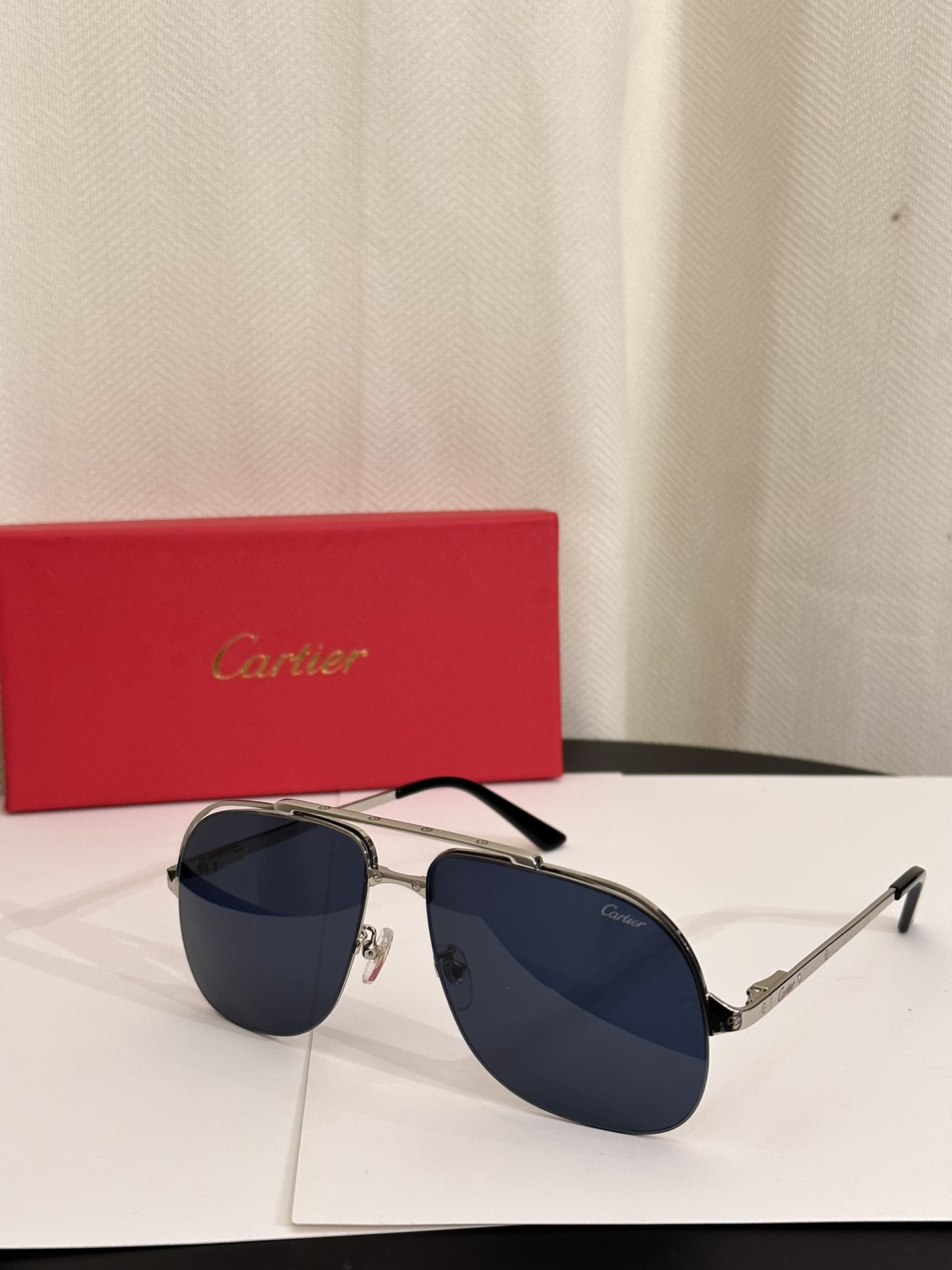 Cartier knockoff sunglasses ct0353s - black silver Cartier knockoff sunglasses ct0353s - black silver