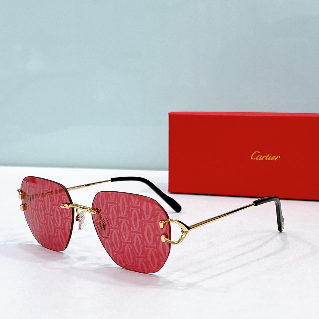 Cartier Sunglasses Dupe ct0394s - red