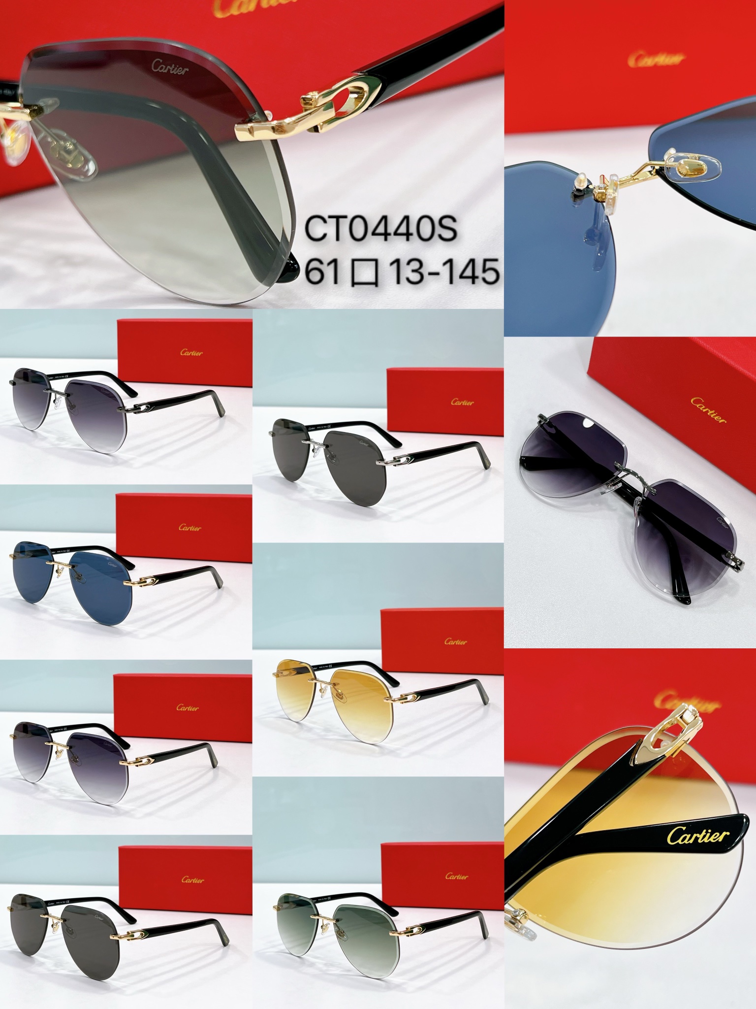 Cartier Sunglasses Dupe ct0440s- collection